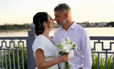 "Клялся, что никогда не женюсь": защитник "Азовстали" Михаил Дианов показал фото с новой женой