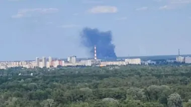 В Киеве прогремел взрыв в районе ТЭЦ-6, на левом берегу пропал свет