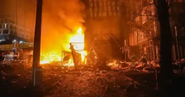 Ночная атака на Одессу: вспыхнули пожары, погиб человек