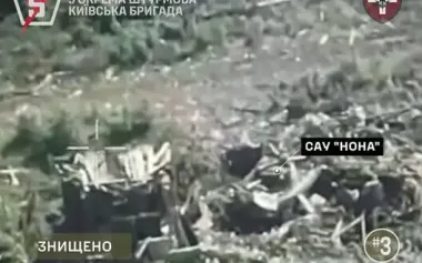 Soldiers of 5th SAB destroyed enemy armoured vehicles, cargo transport, and self-propelled artillery unit. VIDEO
