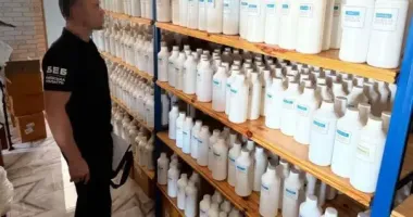 На Київщині правоохоронці викрили підпільне виробництво рідин для куріння