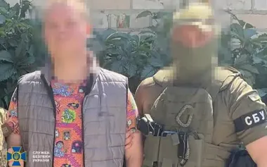 FSB agent coordinated Russian shelling of Kherson and expected full occupation of south: he was detained, - SSU. PHOTO