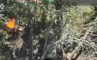 Border guards destroyed reconnaissance drone and communication stations of Russian invaders. VIDEO