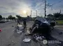 На Закарпатті п’яна водійка BMW влетіла в блокпост: загинув прикордонник (моторошні фото)