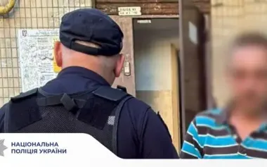 Drunk man launches firework from balcony in Kyiv: man faces up to 5 years in prison – National Police. PHOTO