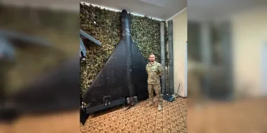 Какого размера "Шахед" на самом деле: появилось новое фото российского ударного БПЛА