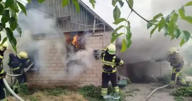 На Дніпропетровщині під час пожежі живцем згоріла жінка