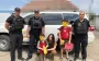 Two families with children evacuated from Bilozerka. PHOTO
