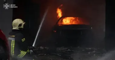 Спасатели показали последствия ракетного удара по Луцку