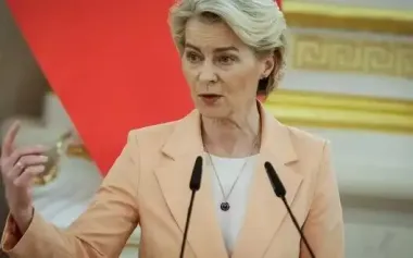 Ukrainian military-industrial complex is operating at only 60% of its full capacity - von der Leyen