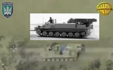 Madyar’s Birds track and burn Russian Strela-10 SAM system along with crew. VIDEO