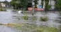Во Львове стоянка ушла под воду из-за сильного ливня