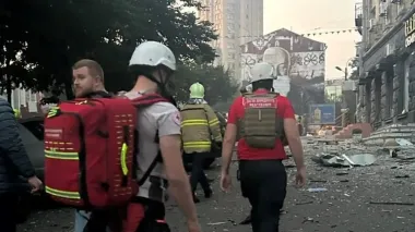 URCS working in Kyiv to assist victims of latest Russian attack