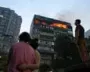 Russia bombards Kyiv in huge wave of strikes – video