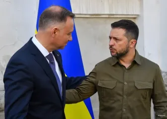 "В школе не учили": Зеленский заявил Дуде, что не слышал о Волынской трагедии (видео)