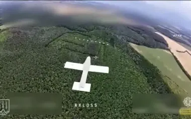 National Guard shot down Russian UAVs on Kupiansk direction, including Molniya-2, Zala, Lancet, Supercam. VIDEO