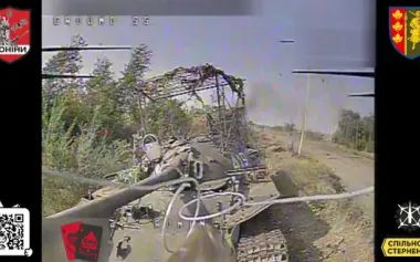 Defense forces destroyed two tanks and occupiers’ IFV in Zaporizhzhia direction. VIDEO