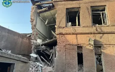 Consequences of enemy’s morning attack on Kharkiv: 9 injured, medical facilities damaged. PHOTOS