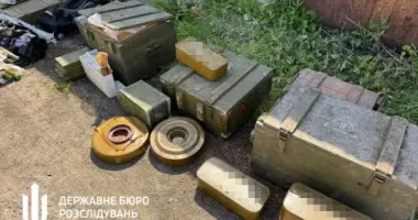 У Харкові в гаражі виявили великий арсенал з боєприпасами