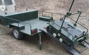 Tracked logistic robot "Liutik" will strengthen capabilities of our defenders – Ministry of Defense. PHOTO