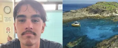 Парня унесло в море на 14 км: его нашли живым на необитаемом острове (фото)