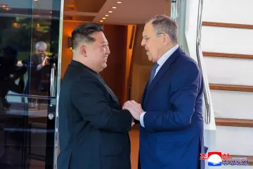 Kim renews North Korea’s support for Russia over Ukraine, state media reports