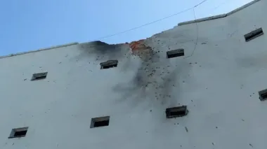 Hostile drone attack injures 6 at educational institution in Sumy region