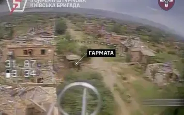 Soldiers of 5th SAB destroyed two Russian guns, two vehicles and eliminated enemy personnel. VIDEO
