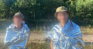 Двое уклонистов из Запорожья заблудились в лесах и болотах на Ровенщине