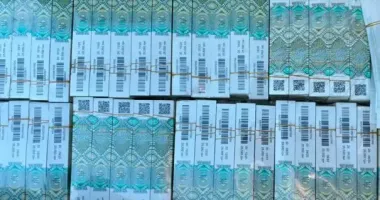 Майже 5 мільйонів фальшивих акцизів: на Харківщині викрили підпільне виробництво