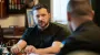 Zelenskyy listens to Klymenko's report on activities of National Guard on front lines