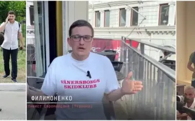 Friends of provocateur Filimonenko, who discredits Ukraine from abroad, show up at Shabunin’s court hearing – AntAC. PHOTO