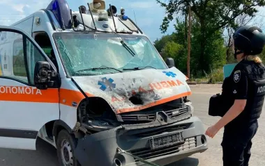 Россияне атаковали "скорую" на Харьковщине: ранены двое медиков