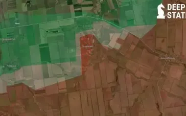 Russian advances in Malynivka, Zaporizhzhia region: Enemy pressures TDF unit sector – DeepState. MAP