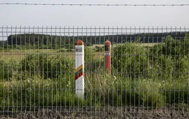Литовські прикордонники збили дрон, який прилетів з Білорусі