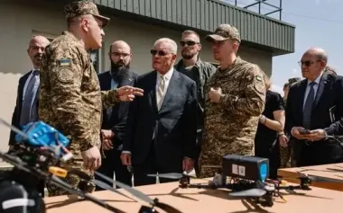 Kellogg visits National Guard training sites: Ukrainian defenders’ experience valuable for other armies. PHOTOS