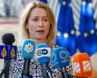 Ukraine war briefing: Weapons will be Europe’s support to Ukraine – not Trump’s, Kallas suggests