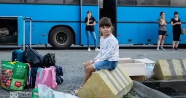 У зоні примусової евакуації на Донеччині досі залишаються діти