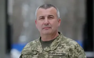 Electronic bracelet to be removed from former Kharkiv OTG commander General Halushkin
