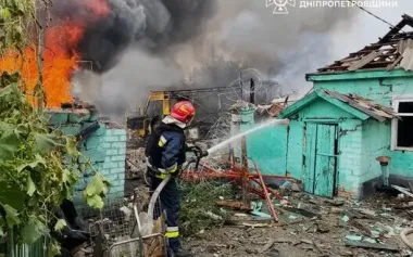 Two dead and eight wounded: consequences of Russian strike on Kamianske district in Dnipropetrovsk region. PHOTOS
