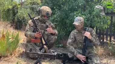 Вместо "Калашникова": российских разведчиков вооружили автоматами КОРД (видео)