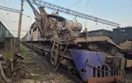 Росіяни вдруге за добу атакували локомотив на залізниці