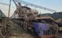 Russia fired on locomotive carrying civilian cargo on Prydniprovska railway for second time in 24 hours. PHOTO