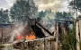 Russians attacked Kupiansk district with drones: fire broke out in residential area. PHOTOS