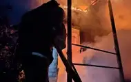 В Одесі палає багатоповерхівка