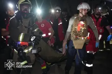 Жахлива ніч в Одесі: з’явилися фото атаки по місту