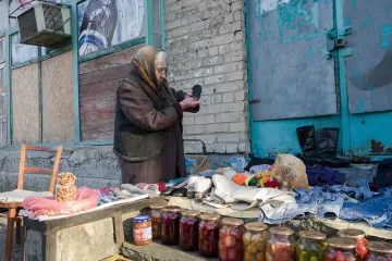 Poverty levels in Ukraine are rising rapidly