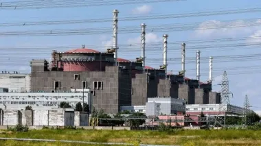 Ukraine's Ministry of Energy comments on smoke at Zaporizhzhia Nuclear Power Plant
