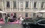 В Киеве автомобиль снес летнюю террасу с людьми