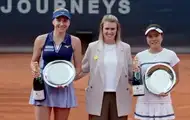 Турнир WTA250 в Гамбурге выигрывает Киченок в дуэте с японкой